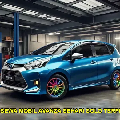 harga sewa mobil avanza sehari solo terpercaya
